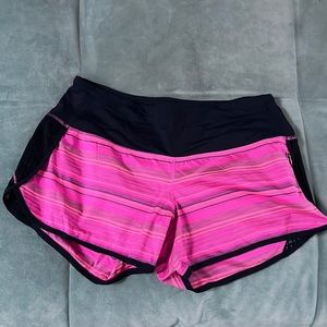 Lululemon Hot Pink Shorts